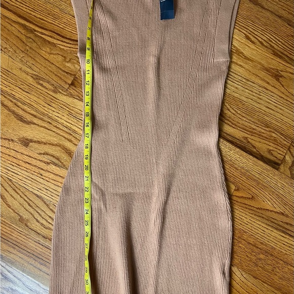 Abercrombie & Fitch Tan Knit Mini Dress NWT - Picture 5 of 6